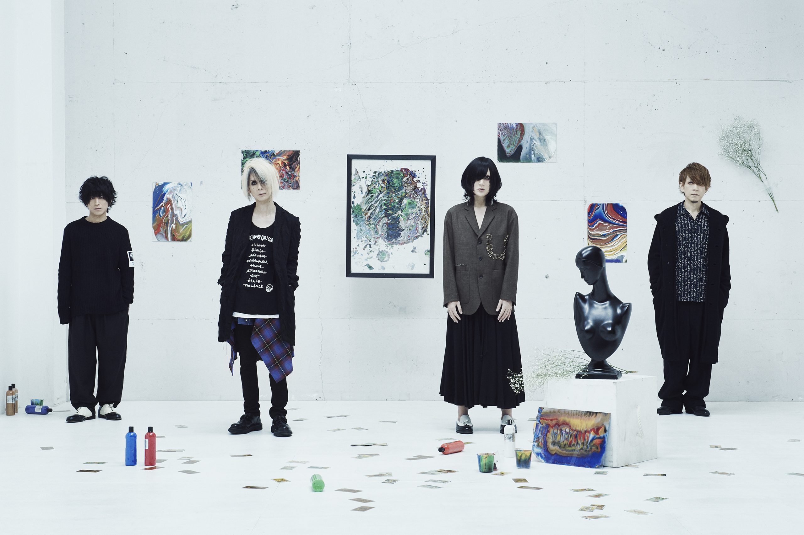 Plastic Tree】 New Album「十色定理」新ビジュアル、ジャケット、商品 
